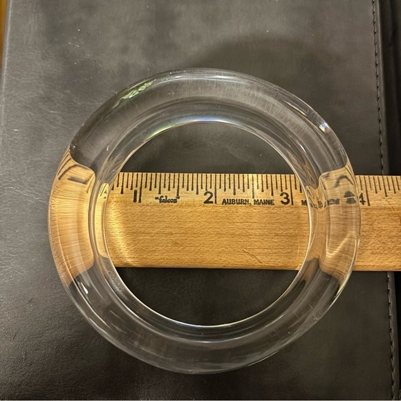 ST JOHN LONG NECKLACE WITH MATCHING BRACELETS BLACK & CLEAR EXCELLENT CONDITION - Picture 10 of 12